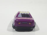 Unknown Brand Stock Car #19 Speedway Purple Die Cast Toy Race Car Vehicle