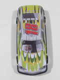 Unknown Brand Stock Car #18 Arsis Grey Green Die Cast Toy Race Car Vehicle