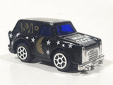 Rare Vintage High Speed 9026 Hallo Moon Black Pull Back Die Cast Toy Car Vehicle