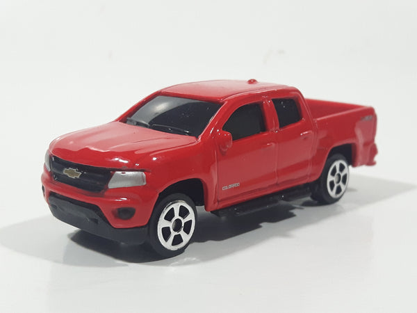Maisto 2015 Chevrolet Colorado Truck Red 1:64 Scale Die Cast Toy Car Vehicle