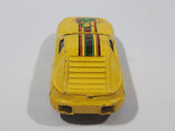 Vintage Gingell (Rhino) Porsche 928 Cobra Snake Yellow Die Cast Toy Car Vehicle