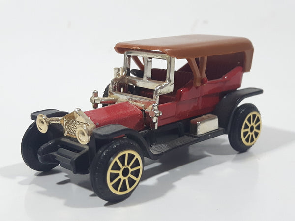 Vintage Reader's Digest High Speed Corgi 1906 Rolls Royce Silver Ghost Red No. 302 Classic Die Cast Toy Antique Car Vehicle