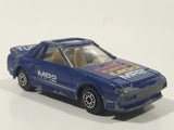 Vintage May Cheong MC Toys Toyota MR-2 Turbo Dark Blue Die Cast Toy Car Vehicle