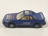 Vintage May Cheong MC Toys Toyota MR-2 Turbo Dark Blue Die Cast Toy Car Vehicle