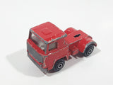 Vintage PlayArt Semi Tractor Truck Red Die Cast Toy Car Vehicle Made in Hong Kong