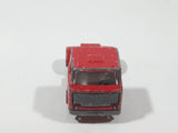 Vintage PlayArt Semi Tractor Truck Red Die Cast Toy Car Vehicle Made in Hong Kong