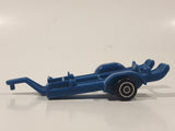 Vintage Tonka 813581 Blue Trailer Plastic Die Cast Toy Car Vehicle Made in Mexico