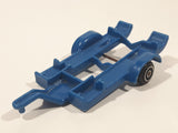Vintage Tonka 813581 Blue Trailer Plastic Die Cast Toy Car Vehicle Made in Mexico