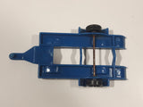 Vintage Tonka 813581 Blue Trailer Plastic Die Cast Toy Car Vehicle Made in Mexico