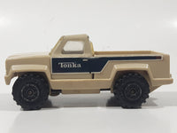 Vintage 1978 Tonka Pickup Truck Cream Beige Pressed Steel Die Cast Toy Car Vehicle Made in Mexico