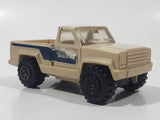 Vintage 1978 Tonka Pickup Truck Cream Beige Pressed Steel Die Cast Toy Car Vehicle Made in Mexico