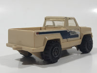 Vintage 1978 Tonka Pickup Truck Cream Beige Pressed Steel Die Cast Toy Car Vehicle Made in Mexico