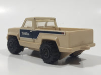 Vintage 1978 Tonka Pickup Truck Cream Beige Pressed Steel Die Cast Toy Car Vehicle Made in Mexico