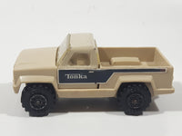 Vintage 1978 Tonka Pickup Truck Cream Beige Pressed Steel Die Cast Toy Car Vehicle Made in Mexico