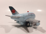 Toy Tech Air Canada Jumbo Jet Pull Back Light Up Plastic Die Cast Toy Airplane