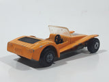 Vintage 1971 Lesney Matchbox SuperFast No. 60 Lotus Super Seven Orange Die Cast Toy Car Vehicle