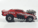 Vintage 1972 Lesney Matchbox SuperFast No. 48 Lotus Red Rider Die Cast Toy Car Vehicle Busted Motor