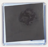 Gibraltar Five Pence 5 Lucky Coin Thermometer 2 3/8" x 2 3/8" Acrylic Fridge Magnet