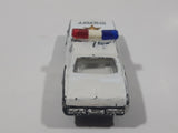 Unknown Brand Dodge Monaco Sheriff  Police Cop White Black Die Cast Toy Car Emergency Rescue Vehicle