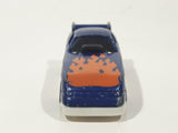 1996 McDonald's Hot Wheels Flames Series Funny Car 1/5 Blue Die Cast Toy Race Car Vehicle