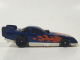 1996 McDonald's Hot Wheels Flames Series Funny Car 1/5 Blue Die Cast Toy Race Car Vehicle