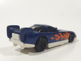 1996 McDonald's Hot Wheels Flames Series Funny Car 1/5 Blue Die Cast Toy Race Car Vehicle