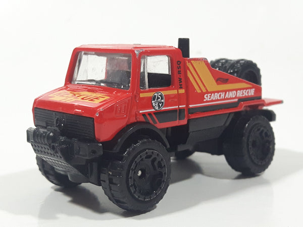 2021 Hot Wheels HW Rescue Mercedes-Benz Unimog 1300 Search and Rescue Red Die Cast Toy Car Vehicle