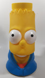 2010 Universal Studios Fox Matt Groening's The Simpsons Bart Simpson Shaped 9 1/2" Tall Travel Bottle No Straw