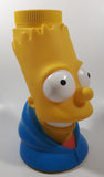 2010 Universal Studios Fox Matt Groening's The Simpsons Bart Simpson Shaped 9 1/2" Tall Travel Bottle No Straw