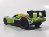 2014 Toy State Hot Wheels Energy RC 24 Ours Green 5 3/8" Long Plastic Remote Control Toy Car Vehicle NO CONTROLLER