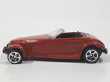 2010 Maisto Fresh Metal Chrysler Prowler Convertible Orange 1/64 Scale Die Cast Toy Car Vehicle