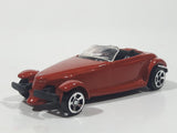 2010 Maisto Fresh Metal Chrysler Prowler Convertible Orange 1/64 Scale Die Cast Toy Car Vehicle