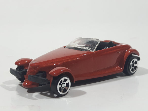 2010 Maisto Fresh Metal Chrysler Prowler Convertible Orange 1/64 Scale Die Cast Toy Car Vehicle