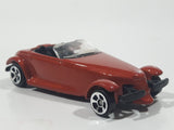 2010 Maisto Fresh Metal Chrysler Prowler Convertible Orange 1/64 Scale Die Cast Toy Car Vehicle