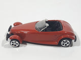 2010 Maisto Fresh Metal Chrysler Prowler Convertible Orange 1/64 Scale Die Cast Toy Car Vehicle