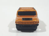 2001 Maisto Hummer H2 Concept Metalflake Copper Orange Die Cast Toy Car Vehicle