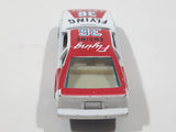 Vintage Yatming No. 1036 Toyota Celica Flying Engine #36 White Red Die Cast Toy Race Car Vehicle