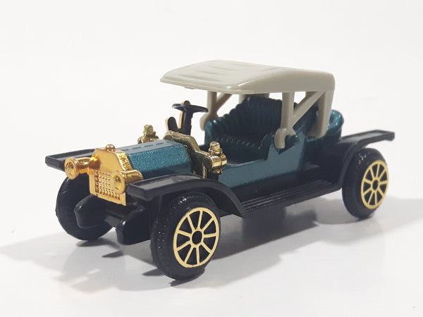 Vintage Reader's Digest High Speed Corgi No. 212 Reo Teal Blue Die Cast Toy Antique Classic Car Vehicle