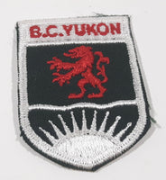 B.C. Yukon Scouts Canada 1 3/8" x 2 1/8" Fabric Patch Badge