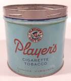 Rare Vintage Player's Navy Cut Cigarette Tobacco Choice Virginia Tin Metal Can No Lid