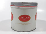 Vintage Rock City Craven "A" Cigarette Tobacco 8 oz Metal Tin Can No Lid