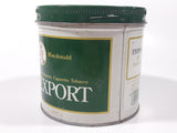 Vintage Late 1970s MacDonald Export Finest Virginia Cigarette Tobacco Tin Can
