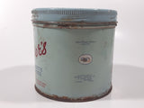 Vintage Player's Navy Cut Cigarette Tobacco Light Blue "For Those Who Prefer To Roll Their Own Cigarettes" Metal Tin Can