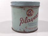 Vintage Player's Navy Cut Cigarette Tobacco Light Blue "For Those Who Prefer To Roll Their Own Cigarettes" Metal Tin Can