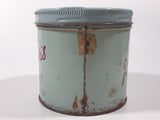 Vintage Player's Navy Cut Cigarette Tobacco Light Blue "For Those Who Prefer To Roll Their Own Cigarettes" Metal Tin Can