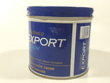 Vintage Macdonald Export Medium Cigarette Tobacco Dark Blue Tin Metal Can