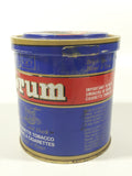 Rare Vintage Douwe Egbert's Drum Bright and Dark Cigarette Tobacco Dark Blue Tin Metal Can
