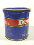 Rare Vintage Douwe Egbert's Drum Bright and Dark Cigarette Tobacco Dark Blue Tin Metal Can