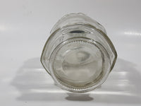 Vintage Chef Shaped Figure 11" Tall Clear Glass Decanter Bottle