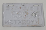 Rare Vintage 1981 Yorkton Saskatchewan White Letters Green Bicycle License Plate Tag 355